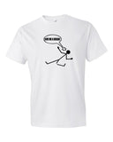 "Give Me a Break" Stick Figure - Short sleeve t-shirt