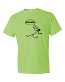 "Give Me a Break" Stick Figure - Short sleeve t-shirt